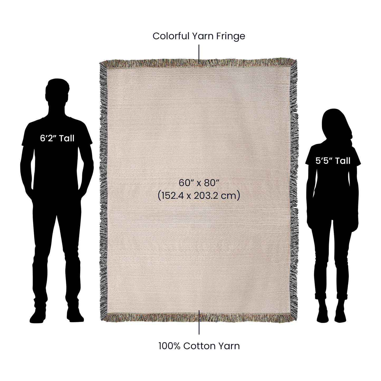 To My Wife | Can't Live Without You | Blanket Gift from Husband