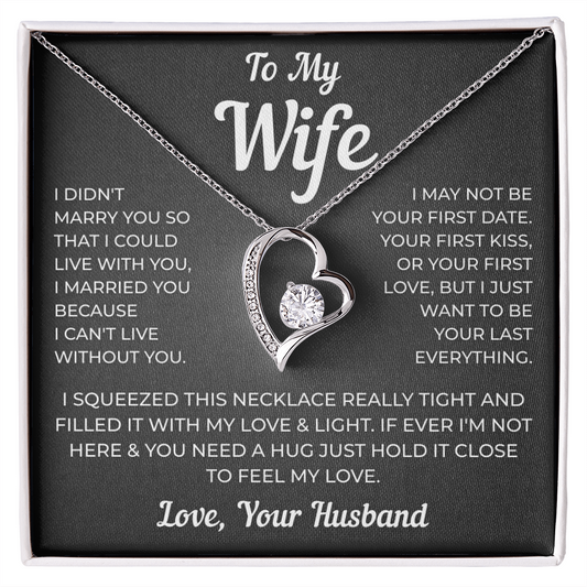 To My Wife | Forever My Everything | Forever Love Necklace